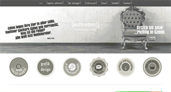 Desktop Screenshot of agentur-auftreten.com